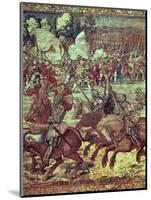 The Battle of Pavia, 24 February 1525-Bernard van Orley-Mounted Giclee Print