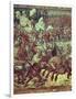 The Battle of Pavia, 24 February 1525-Bernard van Orley-Framed Giclee Print