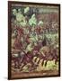 The Battle of Pavia, 24 February 1525-Bernard van Orley-Framed Giclee Print