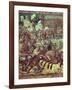 The Battle of Pavia, 24 February 1525-Bernard van Orley-Framed Giclee Print