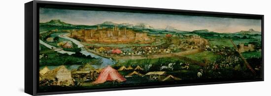 The Battle of Pavia-Joerg The Elder Breu-Framed Stretched Canvas