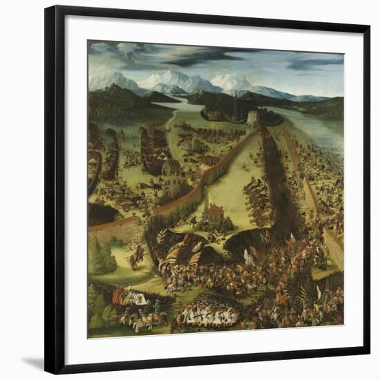 The Battle of Pavia-Ruprecht Heller-Framed Giclee Print