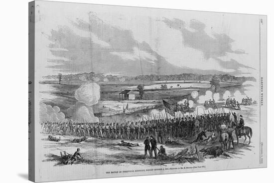 The Battle of Perryville, Kentucky, Fought October 8, 1862.-null-Stretched Canvas