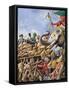 The Battle of Plassey of 1757-Peter Jackson-Framed Stretched Canvas