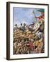 The Battle of Plassey of 1757-Peter Jackson-Framed Giclee Print