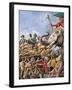 The Battle of Plassey of 1757-Peter Jackson-Framed Giclee Print