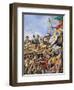 The Battle of Plassey of 1757-Peter Jackson-Framed Giclee Print