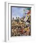 The Battle of Plassey of 1757-Peter Jackson-Framed Giclee Print