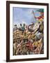 The Battle of Plassey of 1757-Peter Jackson-Framed Giclee Print