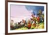 The Battle of Plassey-Severino Baraldi-Framed Giclee Print