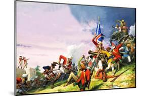 The Battle of Plassey-Severino Baraldi-Mounted Giclee Print