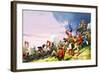 The Battle of Plassey-Severino Baraldi-Framed Giclee Print
