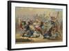 The Battle of Poitiers, France, 732-null-Framed Giclee Print