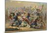 The Battle of Poitiers, France, 732-null-Mounted Giclee Print