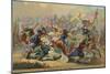 The Battle of Poitiers, France, 732-null-Mounted Giclee Print