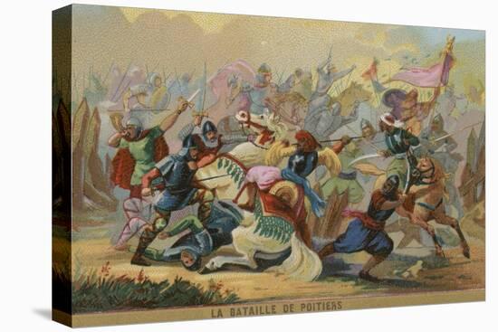 The Battle of Poitiers, France, 732-null-Stretched Canvas