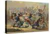 The Battle of Poitiers, France, 732-null-Stretched Canvas