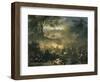 The Battle of Poltava in 1709, 1717-Jean-Marc Nattier-Framed Giclee Print