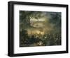 The Battle of Poltava in 1709, 1717-Jean-Marc Nattier-Framed Giclee Print