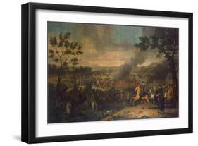 The Battle of Poltava on 27th June 1709, 1717-1718-Louis Caravaque-Framed Giclee Print