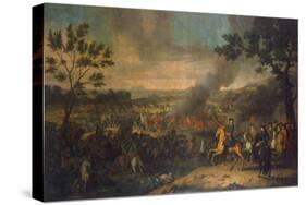 The Battle of Poltava on 27th June 1709, 1717-1718-Louis Caravaque-Stretched Canvas