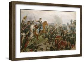 The Battle of Poltava-Ivan Alexeyevich Vladimirov-Framed Giclee Print