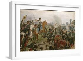 The Battle of Poltava-Ivan Alexeyevich Vladimirov-Framed Giclee Print