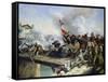 The Battle of Pont D'Arcole, 1826-Horace Vernet-Framed Stretched Canvas