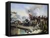 The Battle of Pont D'Arcole, 1826-Horace Vernet-Framed Stretched Canvas