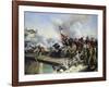 The Battle of Pont D'Arcole, 1826-Horace Vernet-Framed Giclee Print