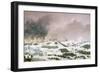 The Battle of Preussisch-Eylau on February 7, 1807-Jean-Antoine-Siméon Fort-Framed Giclee Print