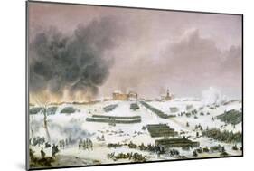 The Battle of Preussisch-Eylau on February 7, 1807-Jean-Antoine-Siméon Fort-Mounted Giclee Print