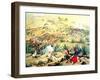 The Battle of Puebla, 5 May 1862-null-Framed Giclee Print