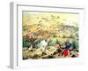 The Battle of Puebla, 5 May 1862-null-Framed Giclee Print