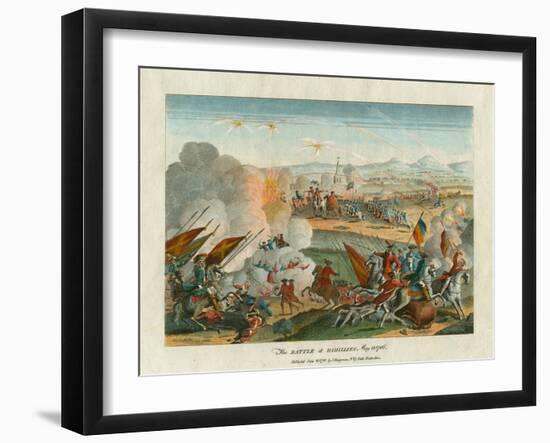 The Battle of Ramillies, 12th May 1706, 1781-null-Framed Giclee Print