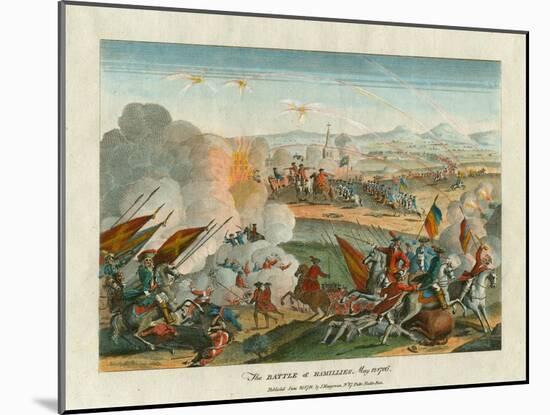 The Battle of Ramillies, 12th May 1706, 1781-null-Mounted Giclee Print