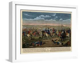 The Battle of Ramillies, C.1710-null-Framed Giclee Print