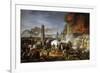 The Battle of Ratisbon, by Charles Thevenin-null-Framed Photographic Print