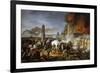 The Battle of Ratisbon, by Charles Thevenin-null-Framed Photographic Print