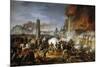 The Battle of Ratisbon, by Charles Thevenin-null-Mounted Photographic Print