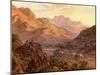 The Battle of Rephidim, Exodus - Bible-William Brassey Hole-Mounted Giclee Print