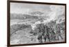 The Battle of Resaca, Georgia, May 14th 1864, from "Battles and Leaders of the Civil War"-Alfred Rudolf Waud-Framed Giclee Print