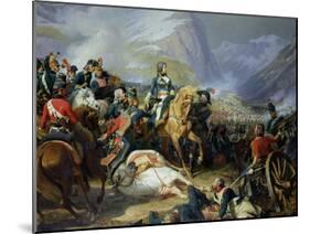 The Battle of Rivoli, 1844-Felix Philippoteaux-Mounted Giclee Print