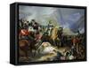 The Battle of Rivoli, 1844-Felix Philippoteaux-Framed Stretched Canvas