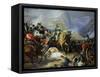 The Battle of Rivoli, 1844-Felix Philippoteaux-Framed Stretched Canvas