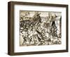 The Battle of Roch Darien and Charles of Blois Taken Prisoner by the English-null-Framed Giclee Print