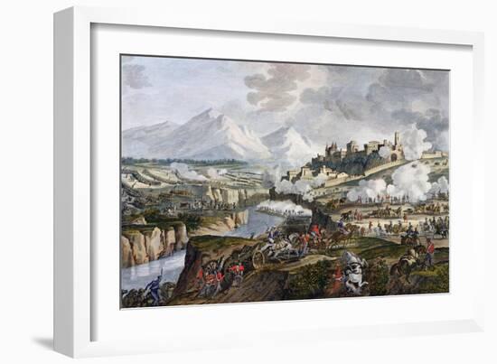 The Battle of Rovereto, Italy, 18 Fructidor, Year 4 (September 1796-Jean Duplessis-bertaux-Framed Giclee Print