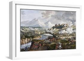 The Battle of Rovereto, Italy, 18 Fructidor, Year 4 (September 1796-Jean Duplessis-bertaux-Framed Giclee Print