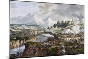 The Battle of Rovereto, Italy, 18 Fructidor, Year 4 (September 1796-Jean Duplessis-bertaux-Mounted Giclee Print