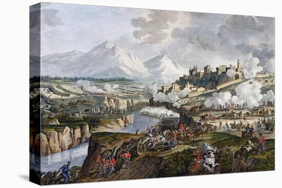 The Battle of Rovereto, Italy, 18 Fructidor, Year 4 (September 1796-Jean Duplessis-bertaux-Stretched Canvas